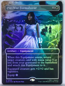 Pre-War Formalwear [New, Near Mint] *Rainbow Foil* {Fallout SLD} - Image 2