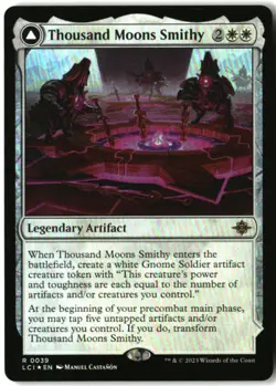 MTG Thousand Moons Smithy FOIL R The Lost Caverns of Ixalan 39 LP - Image 1