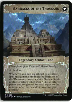 MTG Thousand Moons Smithy FOIL R The Lost Caverns of Ixalan 39 LP - Image 2