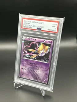 Jirachi 015/032 PSA 9 1st Edition Pokekyun Japanese 2016 CP3 XY Pokemon Card - Image 1