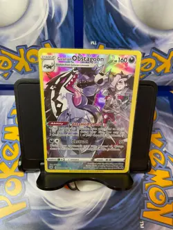 Pokemon TCG Galarian Obstagoon TG10/TG30 Astral Radiance Trainer Gallery Rare - Image 1