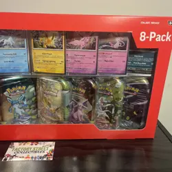 POKEMON Scarlet & Violet: Prismatic Evolutions Mini Tin 8-Pack SEALED - Image 3