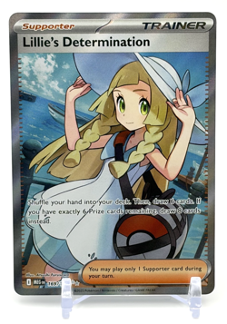 Pokemon TCG: Lillie’s Determination 169/132 Mega Evolution (MEG) Ultra Rare - NM - Image 1