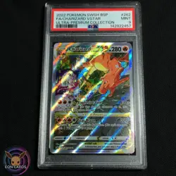 Charizard VSTAR HOLO RARE SWSH262 (PSA 9 MINT) Black Star PROMO Pokemon Cards - Image 1