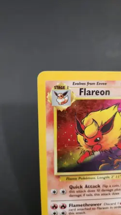 Pokemon TCG Flareon Jungle 3/64 Holo Unlimited Holo Rare - Image 2