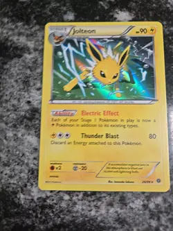 Pokemon TCG Jolteon Holo Rare 2015 XY Ancient Origins - Image 2