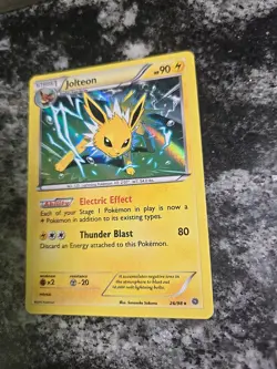 Pokemon TCG Jolteon Holo Rare 2015 XY Ancient Origins - Image 3