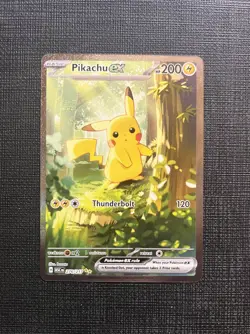 Pikachu ex 276/217 ME: Ascended Heroes Special Illustration Rare Pokemon NM - Image 1