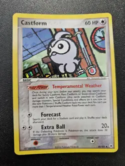 Pokemon EX Hidden Legends Castform Reverse Holo 30/101 EXC-NEAR MINT - Image 1