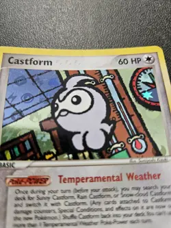 Pokemon EX Hidden Legends Castform Reverse Holo 30/101 EXC-NEAR MINT - Image 2