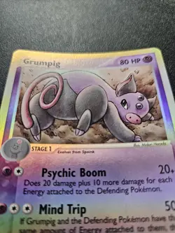 Pokemon EX Dragon Grumpig Reverse Holo Rare 6/97 EXC-NEAR MINT - Image 3