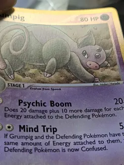 Pokemon EX Dragon Grumpig Reverse Holo Rare 6/97 EXC-NEAR MINT - Image 5