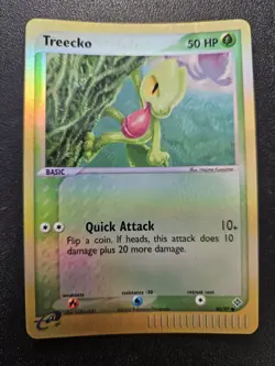 Pokemon EX Dragon Treecko Reverse Holo 80/97 EXCELLENT - Image 1