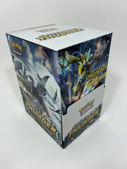 Pokemon TCG: Dollar Tree Gravity Feed Pack Display Empty Box - Lost Thunder - Image 1