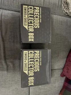 2 x Pokemon Japanese Precious Collector Box Sword & Shield - Image 1