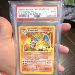 Pokemon The Pokemon Company Charizard 4/102 Celebrations Classic Holo PSA 9 - Image 1