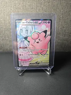 Lillie's Clefairy EX 173/159 Journey Together Full Art Ultra Rare Pokemon - Image 1