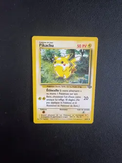 Carte Pokemon Pikachu 60/64 Edition 2 Jungle Wizards FR Exc - Image 1
