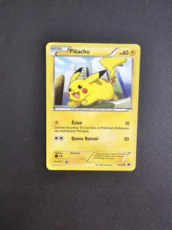 Carte Pokemon Pikachu 39/99 Noir Et Blanc Destinees Futures FR - Image 1