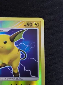 Pokemon TCG Raichu Mysterious Treasures 15/123 Reverse Holo HP. - Image 2
