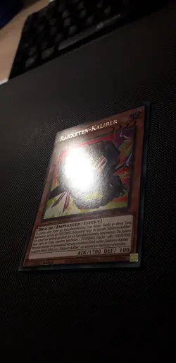 Yu-Gi-Oh! Rakketen-Kaliber, BODE-DE001, Ultra Rare, 1. Auflage, Deutsch, NM - Image 3