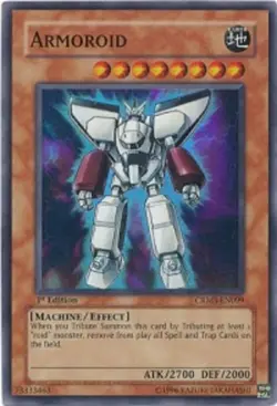 1x (EX) Armoroid - CRMS-EN099 - Super Rare - Unlimited Edition YuGiOh - Image 1