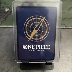 One Piece Dracule Mihawk OP01-070 Romance Dawn Parallel Foil Super Rare - Image 2