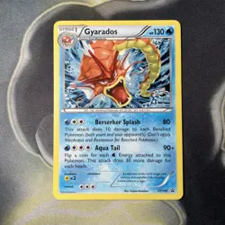 Pokemon Card - Gyarados Holo XY109 Black Star Promo - Shiny - NM - Image 1