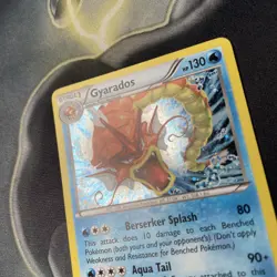Pokemon Card - Gyarados Holo XY109 Black Star Promo - Shiny - NM - Image 4