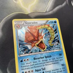 Pokemon Card - Gyarados Holo XY109 Black Star Promo - Shiny - NM - Image 5
