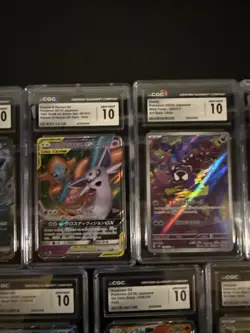 Pokemon- Lot Of 9 CGC Gem Mint 10 Japanese Cards - See Description - Image 3