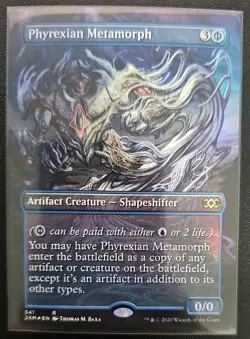Phyrexian Metamorph (Borderless) Double Masters Foil - Image 1