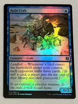 Ruin Crab Zendikar Rising Foil - Image 1