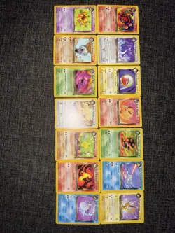 Pokemon Team Rocket 2000 vintage complete common and uncommon lot NM/LP - Image 1