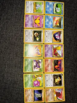 Pokemon Team Rocket 2000 vintage complete common and uncommon lot NM/LP - Image 3