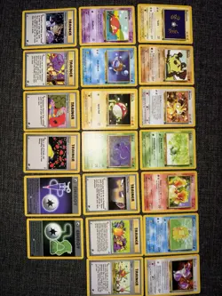 Pokemon Team Rocket 2000 vintage complete common and uncommon lot NM/LP - Image 5