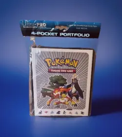1 x Ultra Pro - 4 Pokemon Pocket Portfolio Folder Binder Diamond & pearl . - Image 1