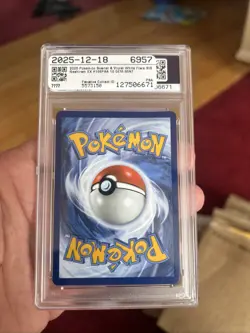 2025 Pokemon Reshiram EX 166/086 - SV: White Flare SR PSA 10 Gem Mint - Image 2