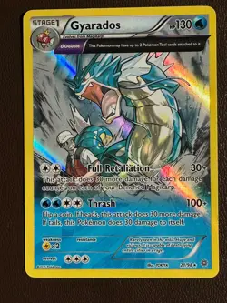 Pokemon Card - Gyarados 21/98 Ancient Origins Holo Full Art - NM+ - Image 1