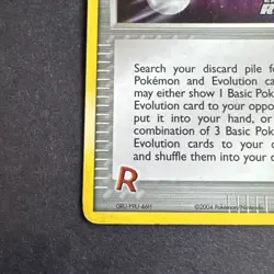 Pokemon EX Team Rocket Returns Trainer Pokemon Retriever Holo Stamped 84/109 - Image 5