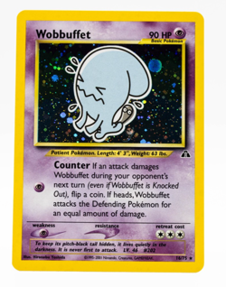 Wobbuffet Pokemon Neo Discovery 16/75 Holo Near Mint - Image 2