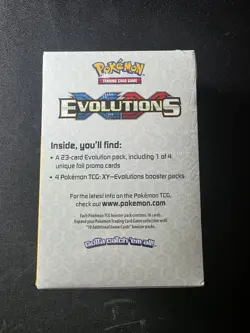 Pokemon XY Evolutions Build & Battle Prerelease Kit Box English Factory Sealed - Image 2