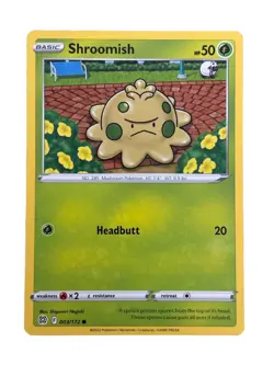 New: 2022 Pokemon TCG Shroomish 003 Swsh09: Brilliant Stars Regular Common - Image 1