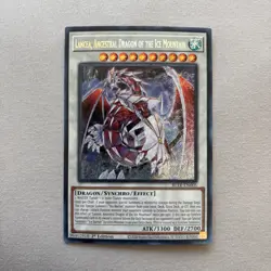 Yugioh! Lancea, Ancestral Dragon of the Ice Mountain - BLTR-EN005 - Secret Rare - Image 1