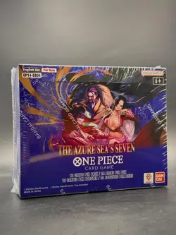 One Piece English OP14-EB04 The Azure Sea's Seven Booster Box Sealed - Image 1