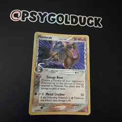 Marowak 10/113 Holo Rare EX Delta Species Pokemon Card LP E4 - Image 2