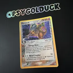 Marowak 10/113 Holo Rare EX Delta Species Pokemon Card LP E4 - Image 3