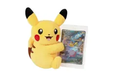 Pokemon TCG Chinese SC Nuzzle Cheeks Plush Toy Card Display Gift Box Sealed - Image 5