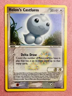 Holon's Castform | 44/110 | EX Holon Phantoms | 2006 Non Holo Pokemon Card | LP - Image 1