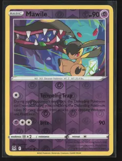 Mawile Common SWSH11: Lost Origin 071/196 NM Pokemon Card Reverse Holo - Image 1